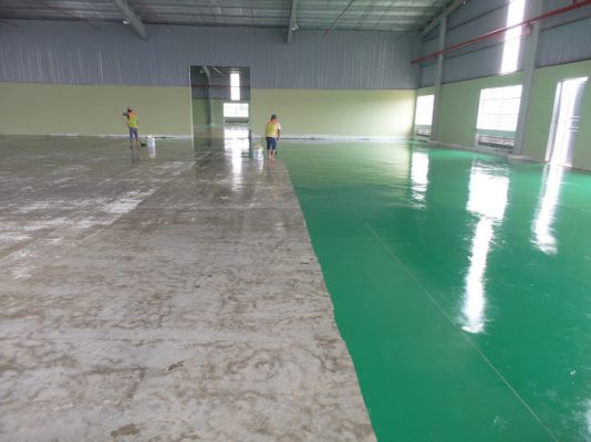 thi công sơn epoxy tại hải dương